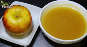Molho de maçã para carne e peixe