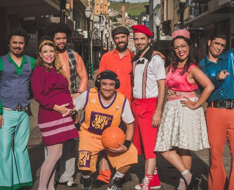 A banda infantil Trupicada se apresenta no Juiz de Fora pra Dentro