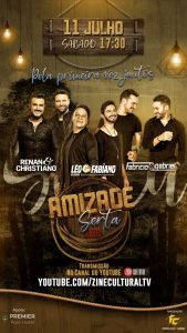 Live Amizade Serta no Youtube