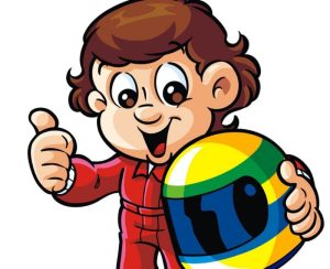 Live com o personagem Senninha