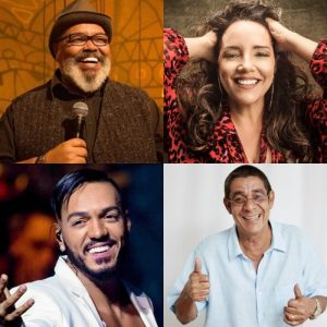 Programação de shows ao vivo na Jeunesse Arena