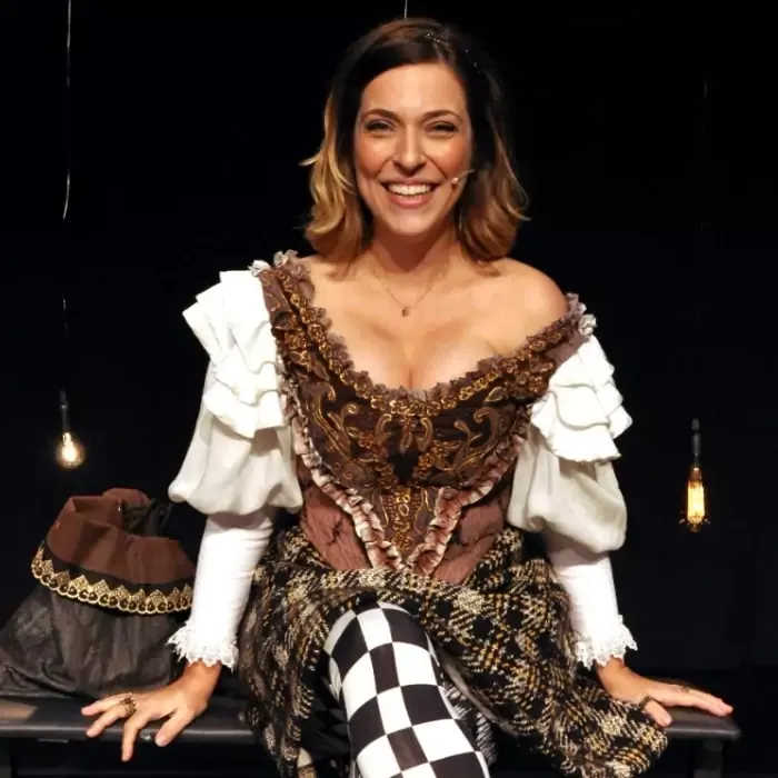 Espetáculo Romeu e Julieta com Júlia Rabello