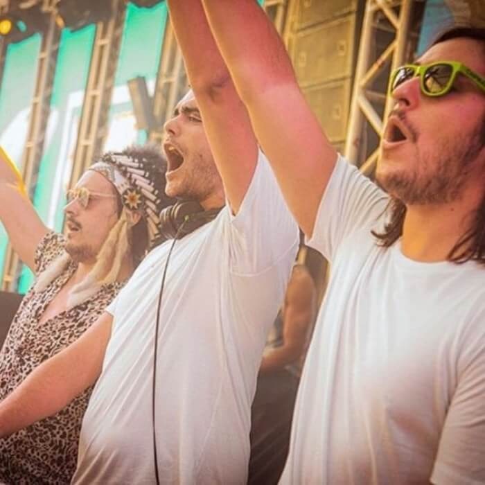 Live dos DJs Make U Sweat