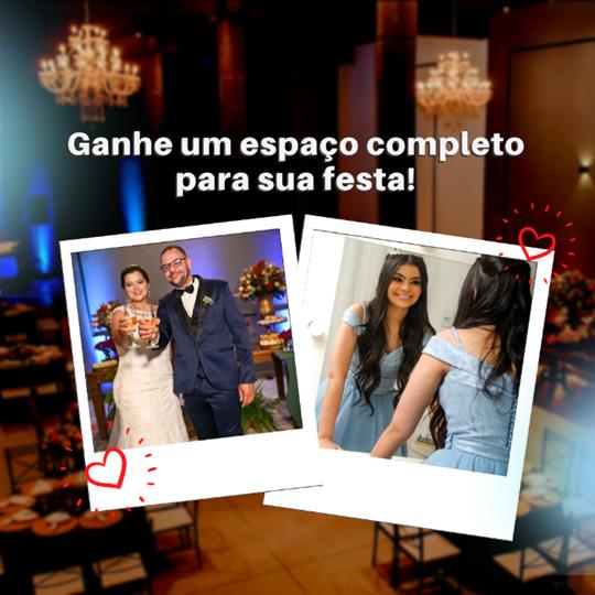 [SORTEIO] Ganhe um espaço completo para sua festa!