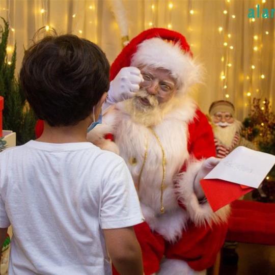 Inauguração da Casa do Papai Noel @ Alameda
