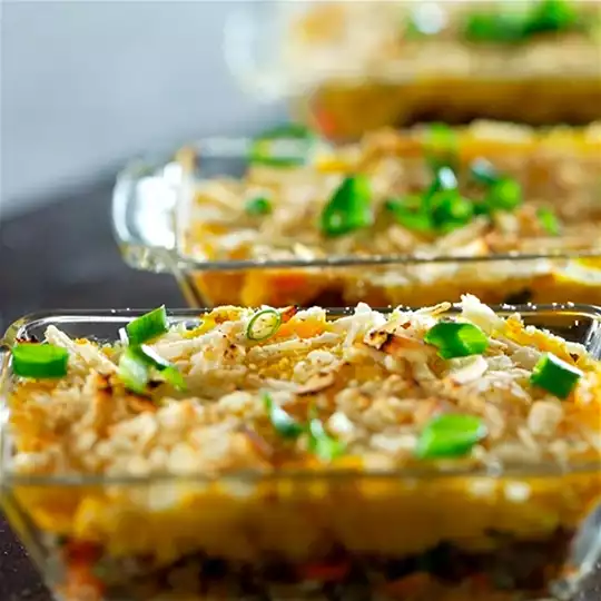 Dica da Nutri apresenta Escondidinho de Mandioca