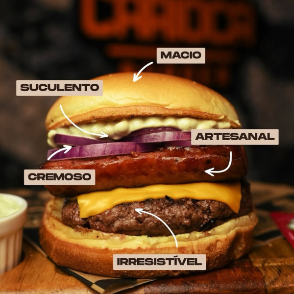 Hambúrguer diferente em Juiz de Fora - Carioca Burguer | Foto: reprodução Instagram