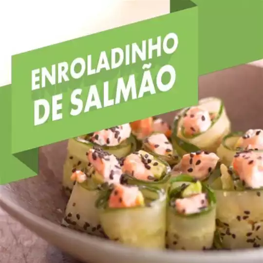 Como fazer enroladinho de salmão com a Dica da Nutri Bahamas!