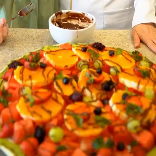 Fruta com Chocolate no Dicas da Nutri!