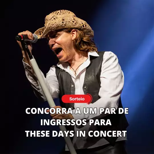 [SORTEIO] Concorra a um par de ingressos para o “These Days in Concert – Bon Jovi Experience”