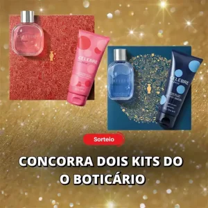 [SORTEIO] Concorra a dois kits de presente O Boticário