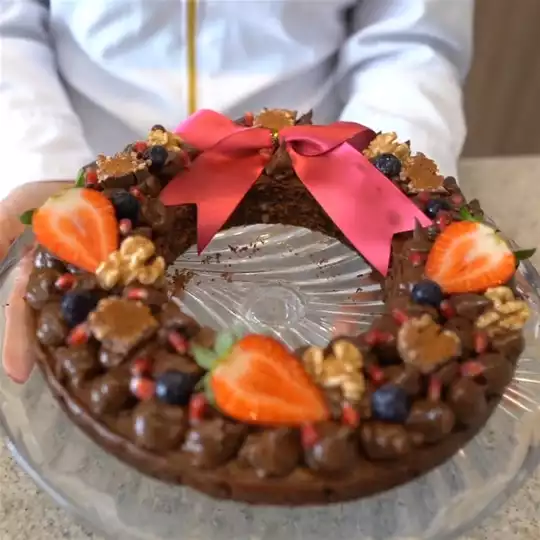 Dica da Nutri apresenta Guirlanda de Chocolate!