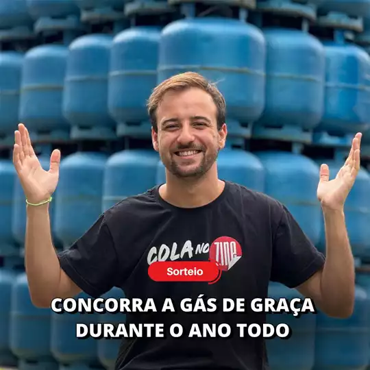 [SORTEIO] Concorra a gás de graça em 2024!