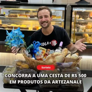[SORTEIO] Concorra a uma cesta de R$ 500 em produtos da Artezanale