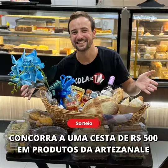 [SORTEIO] Concorra a uma cesta de R$ 500 em produtos da Artezanale