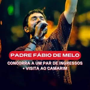 [SORTEIO] Concorra a um par de ingressos para o show do Padre Fábio de Melo + visita ao camarim