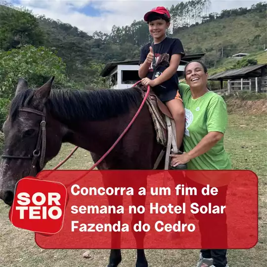 [SORTEIO] Concorra a um fim de semana no Hotel Solar Fazenda do Cedro