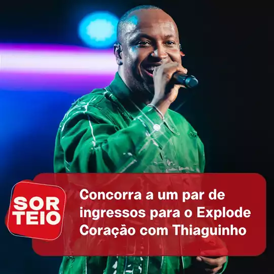 [SORTEIO] Suco Prat’s leva você para o Explode Coração – concorra a um par de ingressos
