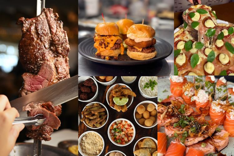 Guia de restaurantes com rodízio em JF: de petiscos a hambúrguer!