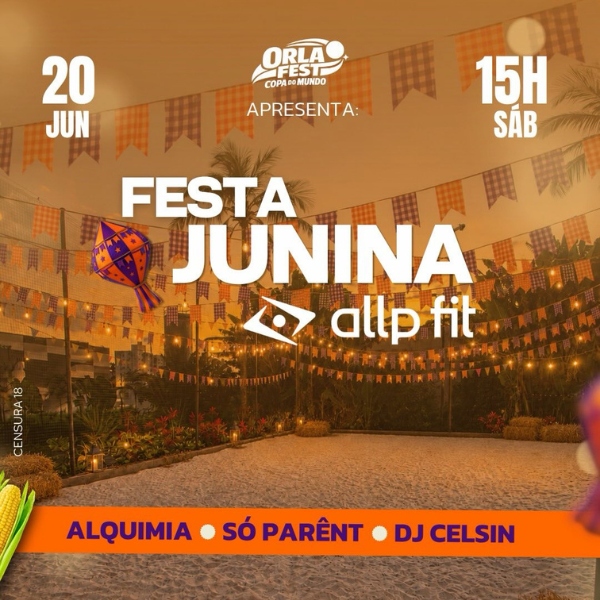 Festa Junina Allp Fit | Foto: reprodução Instagram