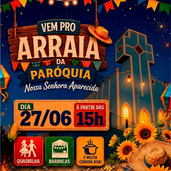 Arraiá Nossa Senhora Aparecida | Foto: reprodução Instagram