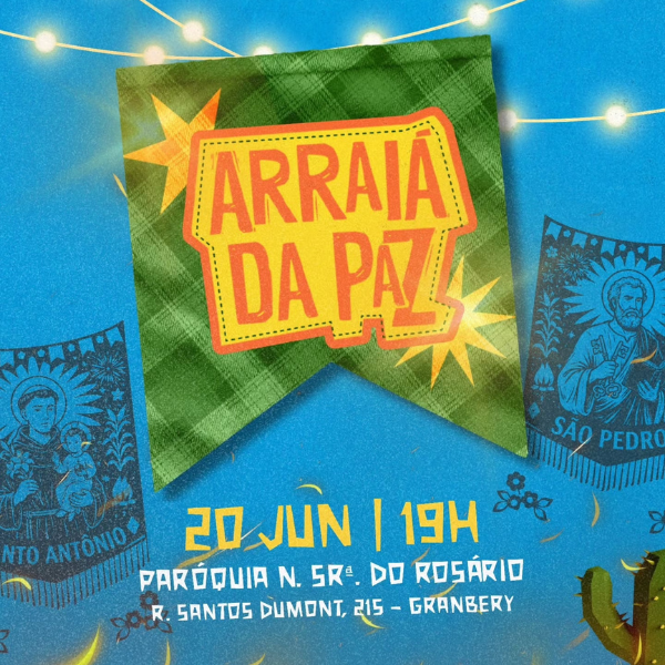Festa Junina em Juiz de Fora: Arraiá da Paz | Foto: reprodução Instagram