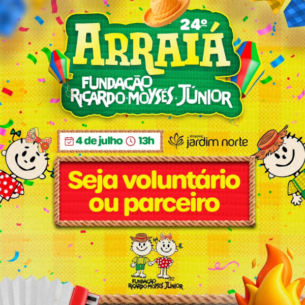 Festa Junina em Juiz de Fora: Arraiá Fundação Ricardo Moysés Júnior | Foto: reprodução Instagram