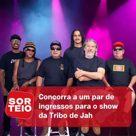 [SORTEIO] Concorra a um par de ingressos para o show da Tribo de Jah na Versus