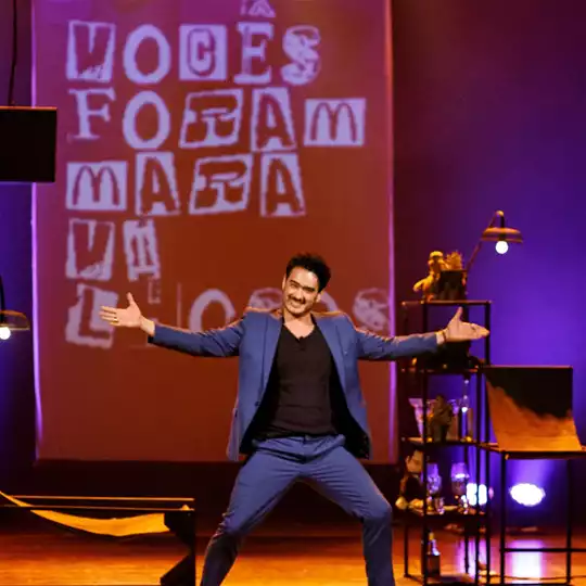 “Vocês Foram Maravilhosos” com Marcos Veras em Juiz de Fora @ Cine-Theatro Central