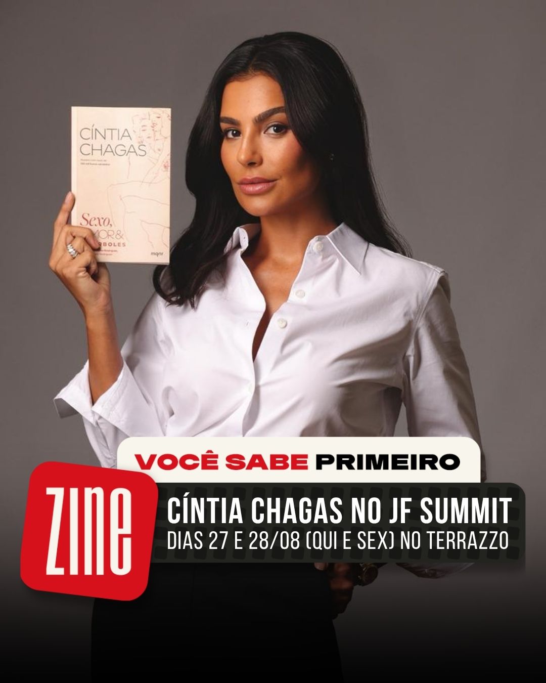 Cíntia Chagas no JF Summit 2026