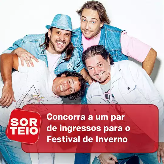 [SORTEIO] Academia Move 4 You leva você para o Festival de Inverno – concorra a um par de ingressos