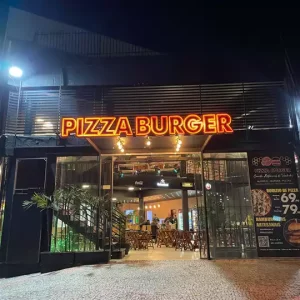Pizza Burger em Juiz de Fora: espaço tem uma área kids gigante!