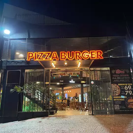 Pizza Burger em Juiz de Fora: espaço tem uma área kids gigante!