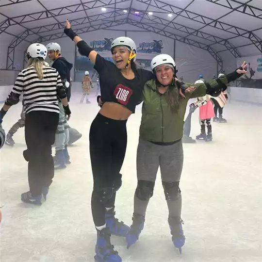 D’Ice Play pista de patinação no gelo @ Shopping Jardim Norte