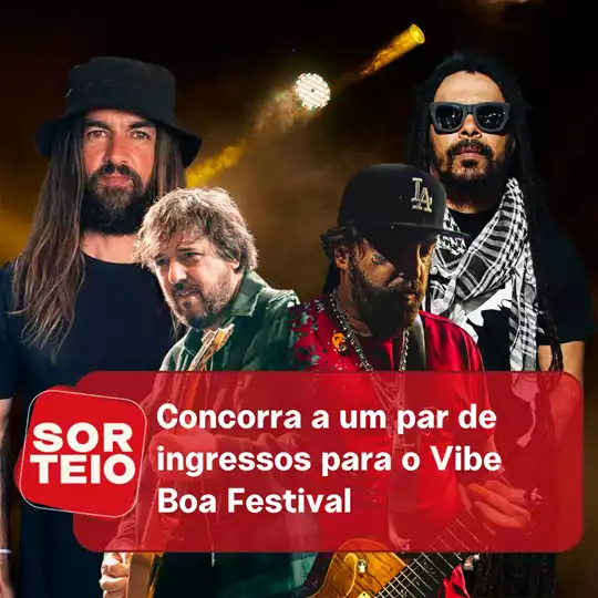 [SORTEIO] Concorra a um par de ingressos para o Vibe Boa Festival