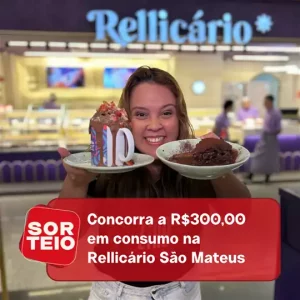 [SORTEIO] Concorra a R$300,00 na Rellicário São Mateus