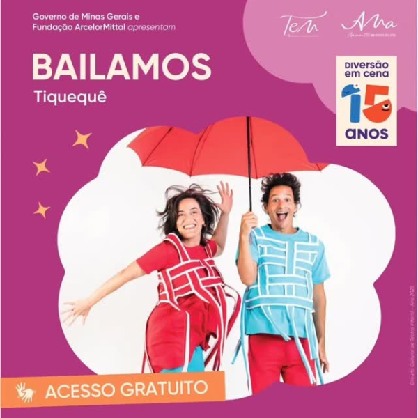 Espetáculo "Bailamos" em JF | Foto: Reprodução Instagram/@teatrosolarjf