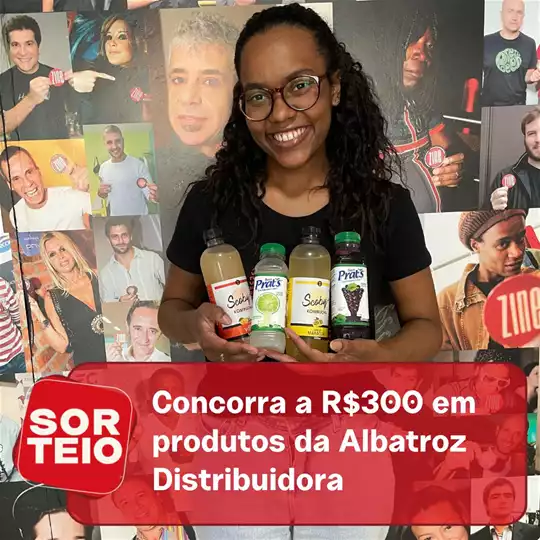 [SORTEIO] Concorra a R$300,00 em produtos da Albatroz Distribuidora