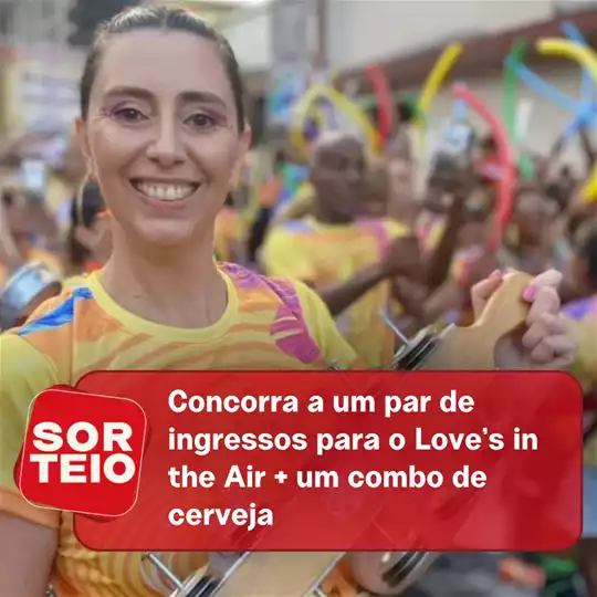 [SORTEIO] Concorra a um par de ingressos para o Love’s in the Air