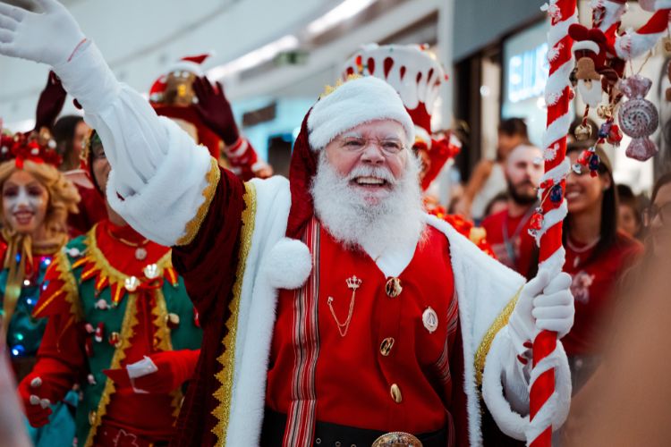 Chegada do Papai Noel @ Independência Shopping