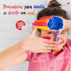7 Brincadeiras para família fazer em casa!