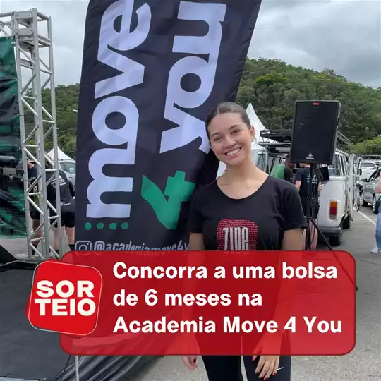 [SORTEIO] Concorra a uma bolsa de 6 meses na Academia Move 4 You