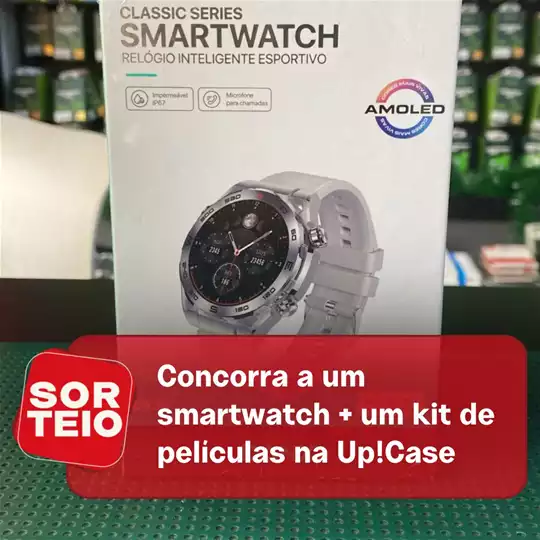 [SORTEIO] Concorra a um smartwatch e um kit de películas HPrime na Up! Case
