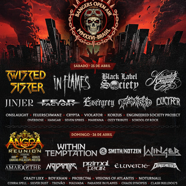 Grandes Shows Internacionais no Brasil: Bangers Open Air (Foto: reprodução)