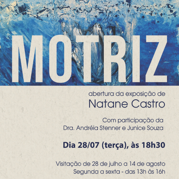 Exposição “Motriz” | Foto: Divulgação/Fórum da Cultura