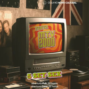 Festa MTV 2000 no Cultural Bar | Foto: Reprodução Instagram