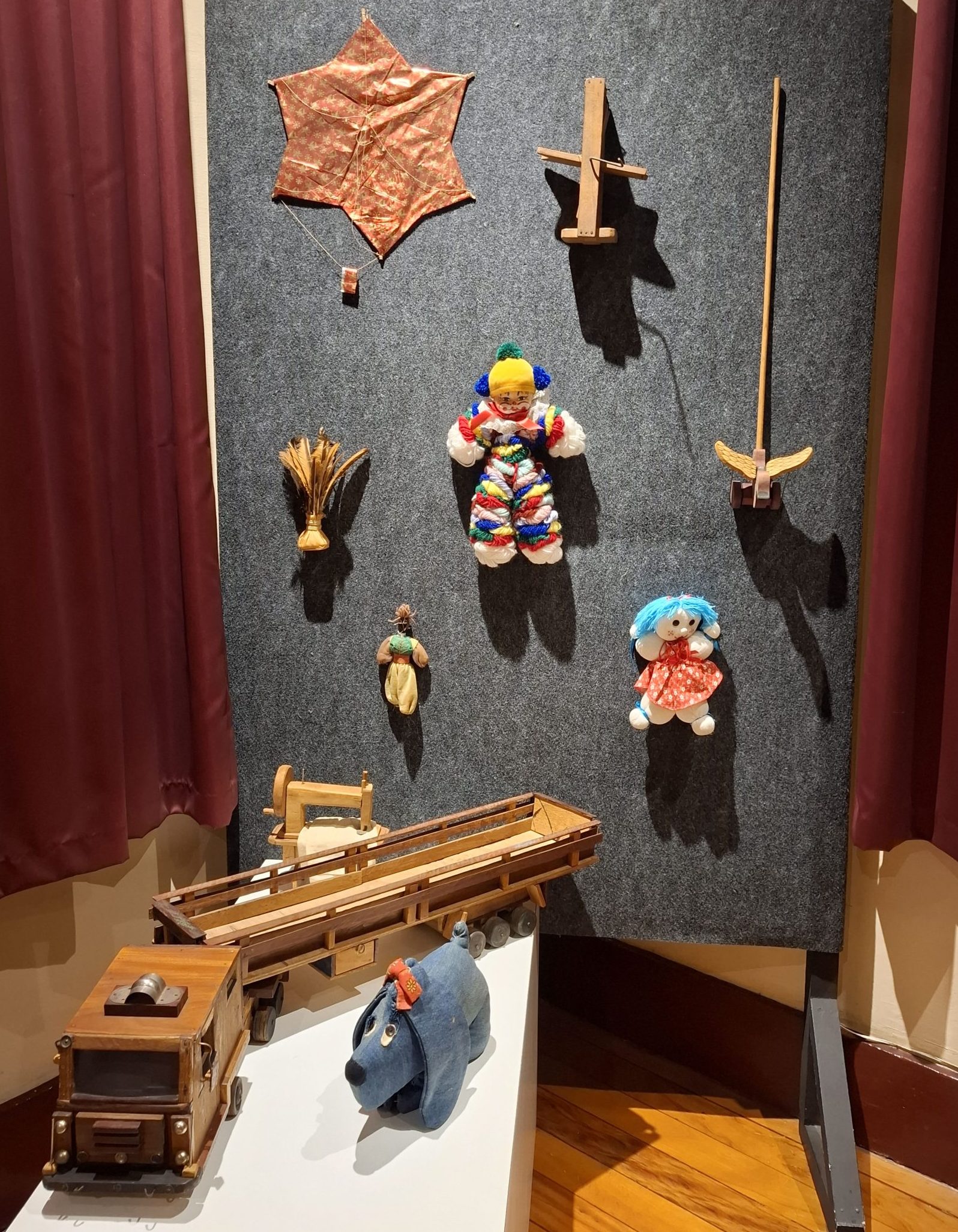 Exposição “Memórias do brincar”. (Foto: divulgação)