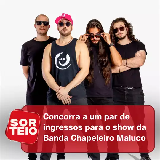 [RESULTADO SORTEIO] Concorra a um par de ingressos para show do Chapeleiro Maluco na Versus