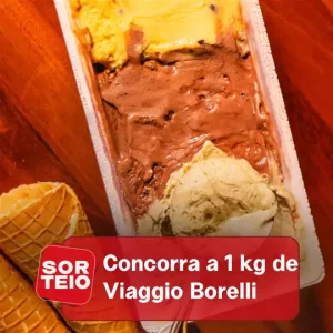 [RESULTADO SORTEIO] Concorra a 1 kg de Viaggio Borelli