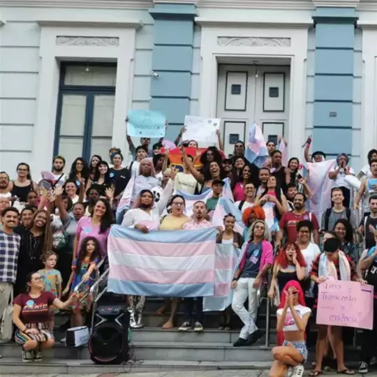 Marcha da Visibilidade Trans @ Parque Halfeld